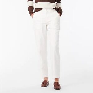 J. Crew Garment Dyed Foundry Pant Natural size 4